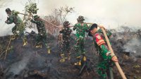 tni-padamkan-karhutla TNI padamkan karhutla