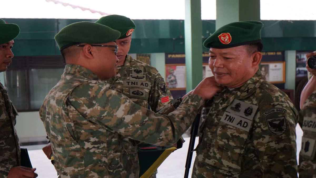 Kodim 0402/OKI Naik PANGKAT
